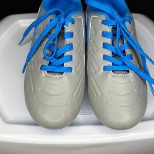 Lotto Youth Size 11 Cleats Blue/Gray Soccer Shoes